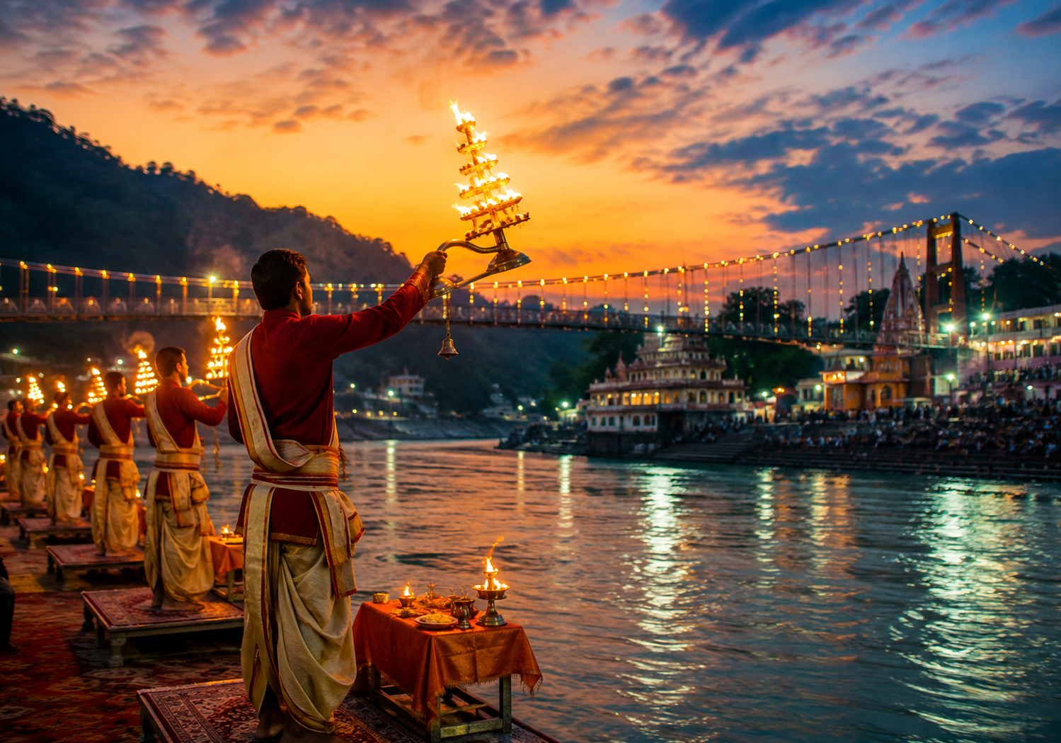 Ganga Aarti in Rishikesh