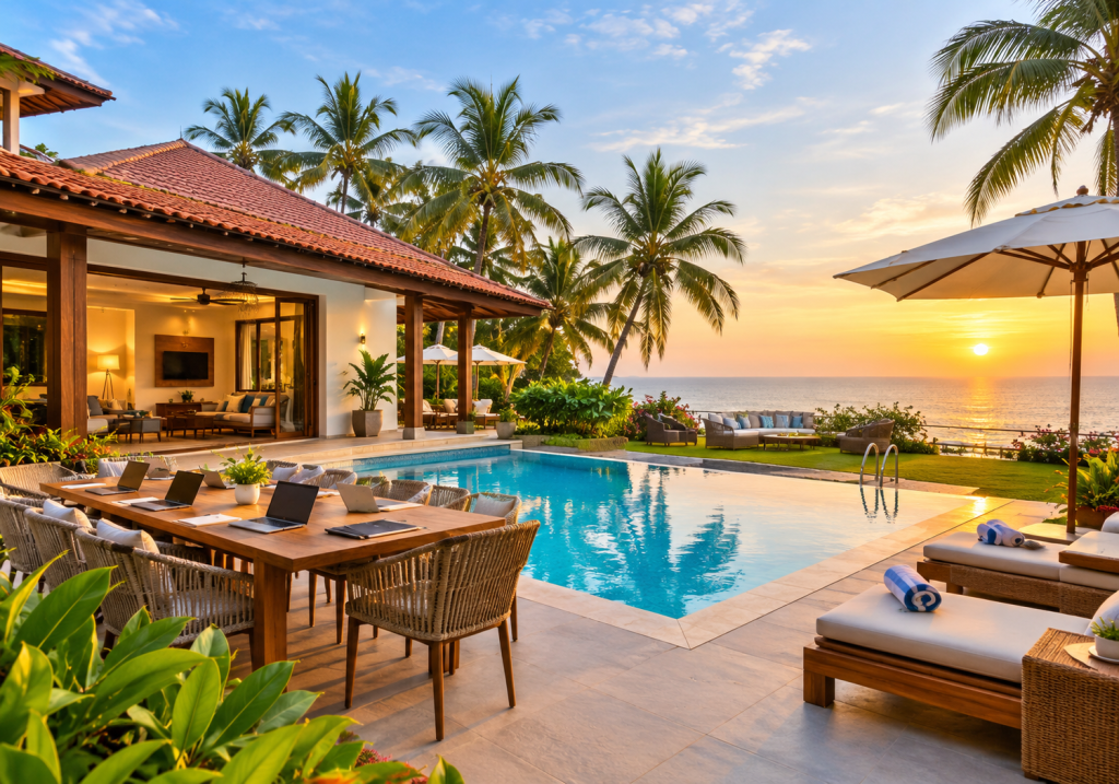 Villa for Corporate Team Retreat in Goa