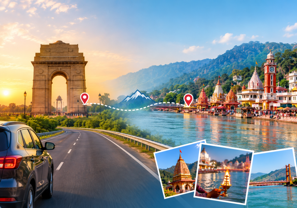 Delhi to Haridwar